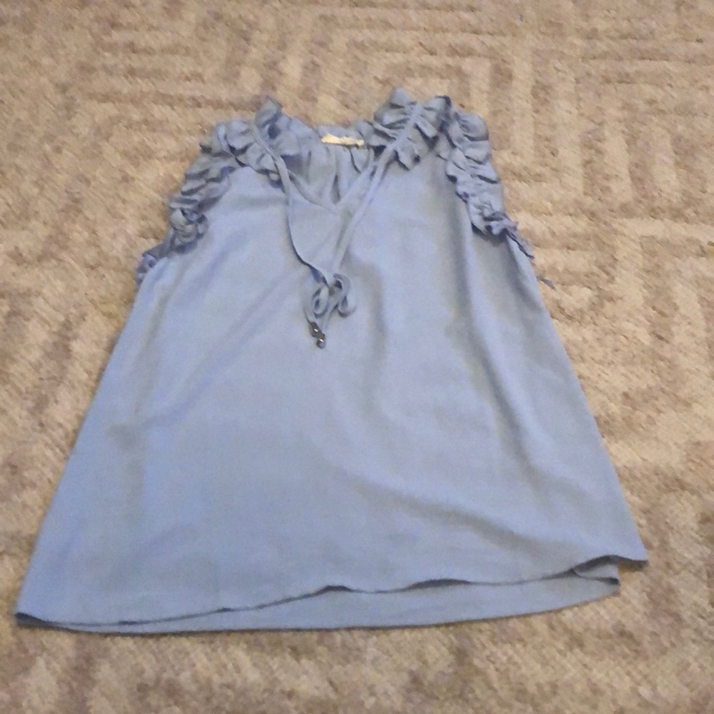 Boutique light blue blouse